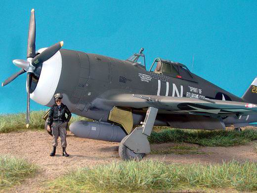 Republic P-47D-15-CU Thunderbolt Razorback
