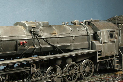 Kriegslokomotive Baureihe 52 mit Steifrahmentender 4 T 30