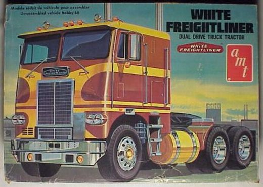 White Freightliner FLA