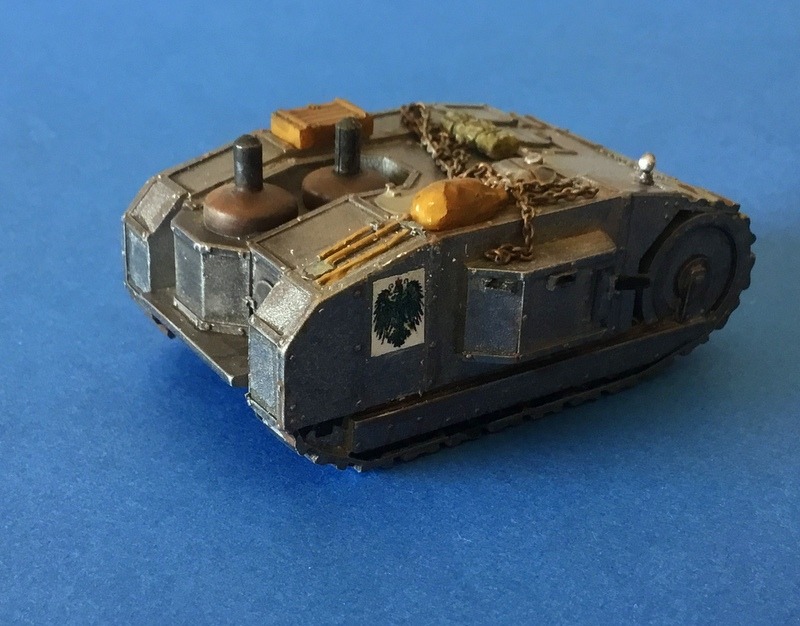Leichter preußischer Dampfpanzer