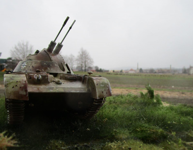 Neubaufahrzeug Flakpanzer Kugelblitz