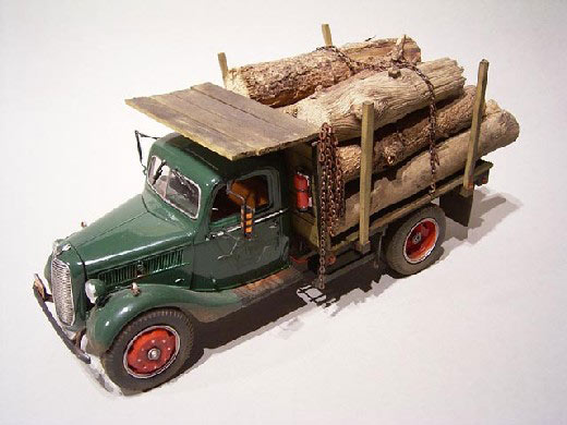 36 Ford Stake Truck