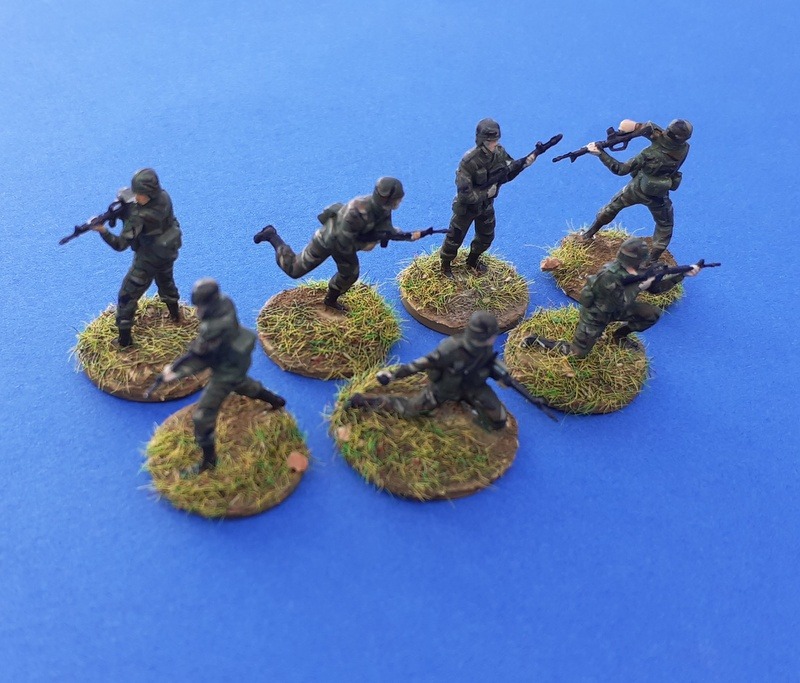 das bemalte Set