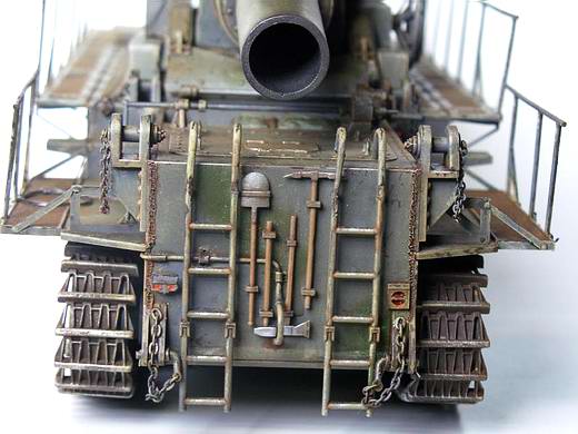 Maquette de train en plastique Morser KARL-Geraet 041 1/72