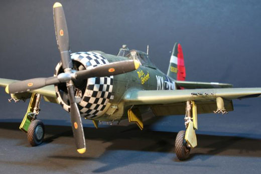 Republic P-47D-22-RE Thunderbolt Razorback