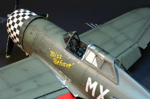 Republic P-47D-22-RE Thunderbolt Razorback