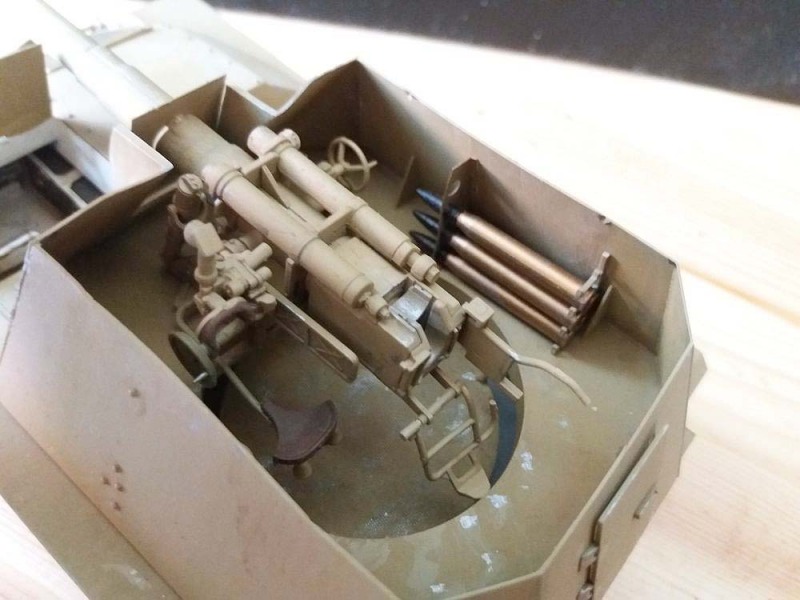 Ardelt-Rheinmetall Waffenträger Mit 8,8 Cm PaK 43, Dragon 1:35 Von Andy Hartung