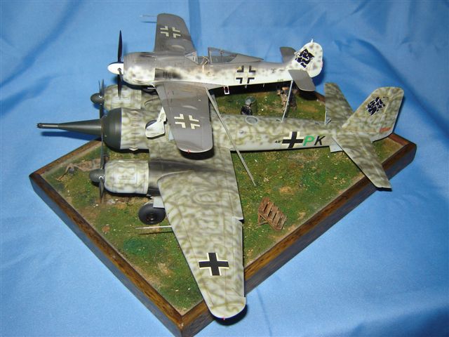 Mistel M2, Ju 88 G-1 und Fw 190 A-6