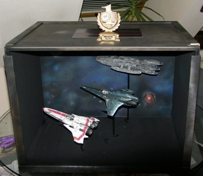 Battlestar Galactica Shadowbox