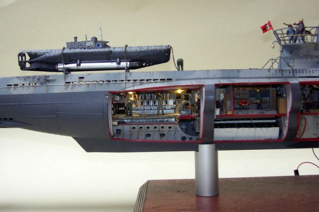 U-Boot Typ VII C, Revell 1:72 von Gernot Hug