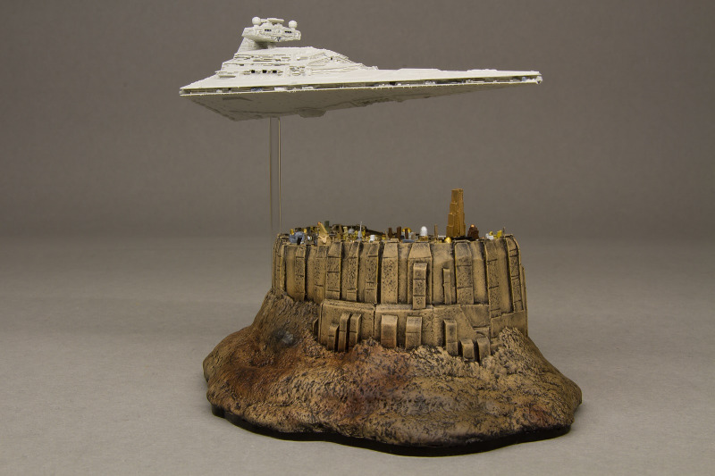 Republic Star Destroyer über Jedha