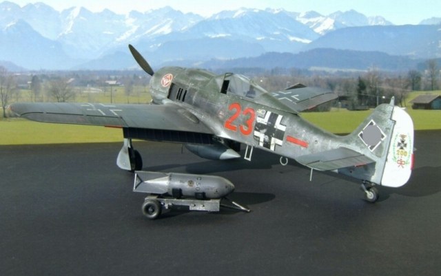 Der Bombenwagen ist Eigenbau
