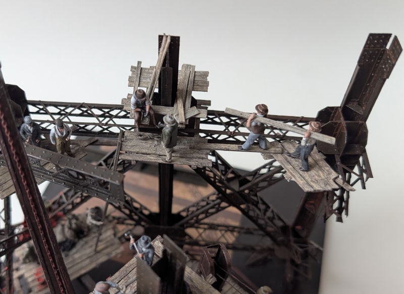 Auf der Turmbaustelle