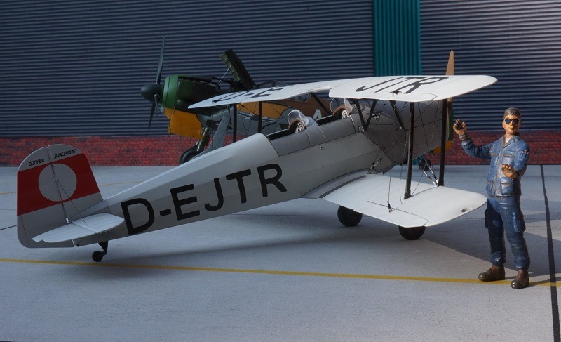 Piano Modellistico B&uuml;cker B&uuml; 131 Jungmann (apertura Alare 1830mm) &ndash; Traplet Publishing