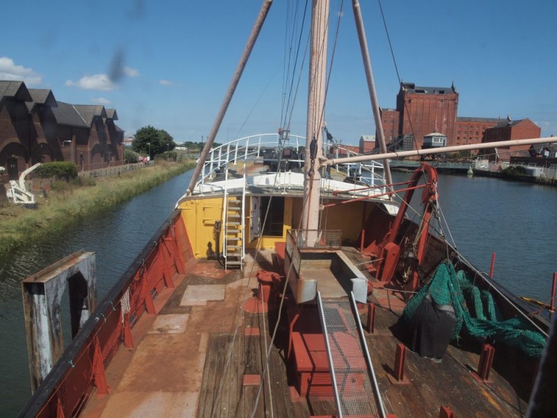 Die Ross Tiger in Grimsby - sie könnte eine Überholung vertragen.