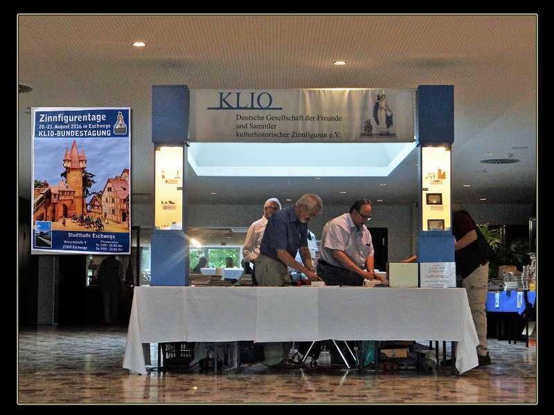 Die Klio im Foyer der Stadthalle