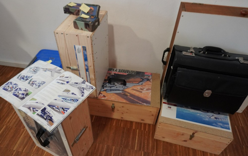 Gerds Transportboxen für seine Modelle