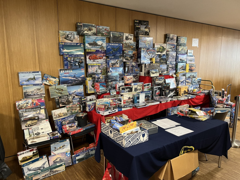 Die Tombola mit tollen Gewinnen in ihrer ganzen Pracht