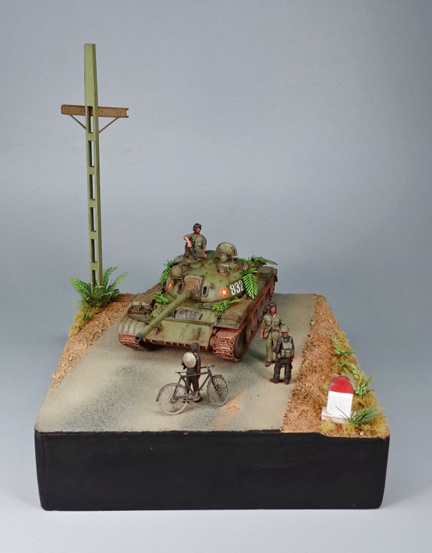 Ein kleines, schlichtes Diorama, welches aber den Betrachter trotzdem einige „Eye-Catcher“ bietet