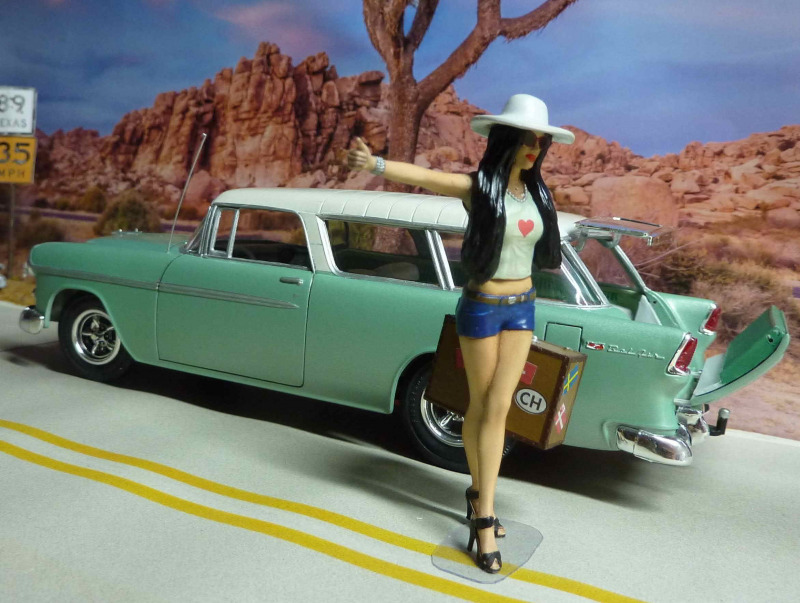 1955 Chevrolet Nomad und Crackerbox