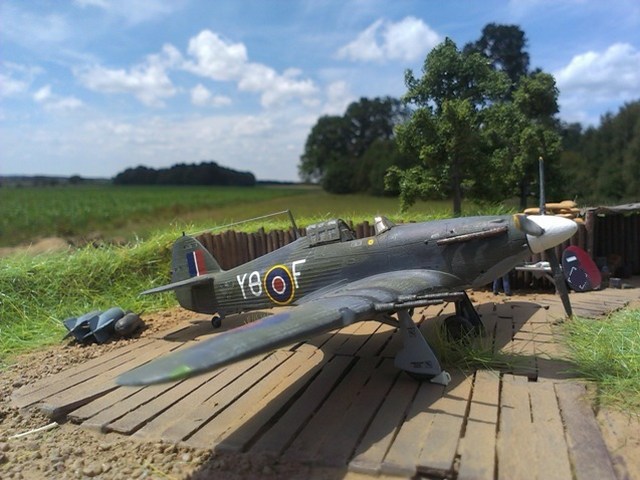 Hawker Sea Hurricane in der Version Mk.IIc