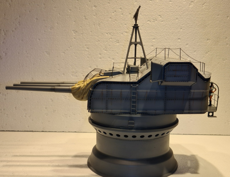 Turm 15,5 cm/60 der Yamato