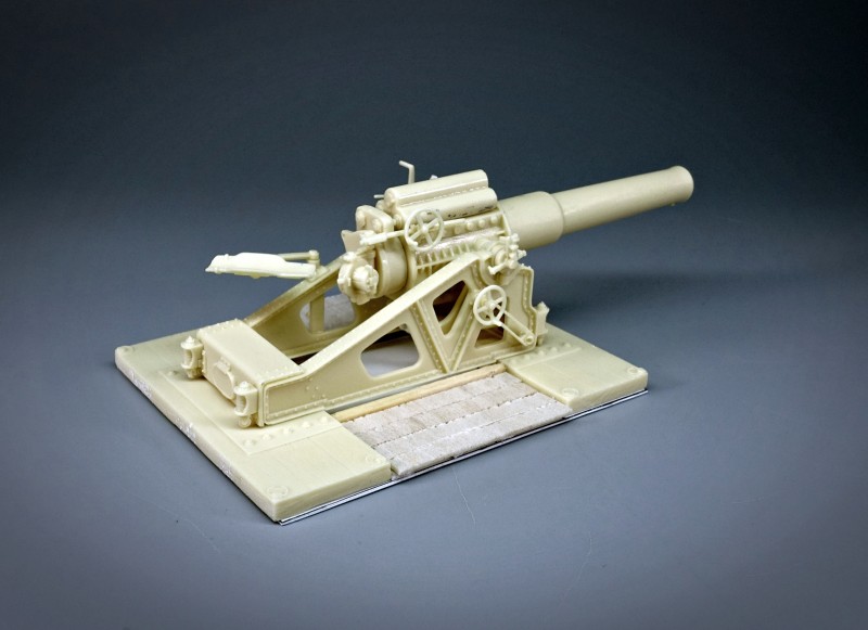Italienische Haubitze &amp;quot;Obice da 305/17 su affusto Garrone&amp;quot;, GB Modelli ...
