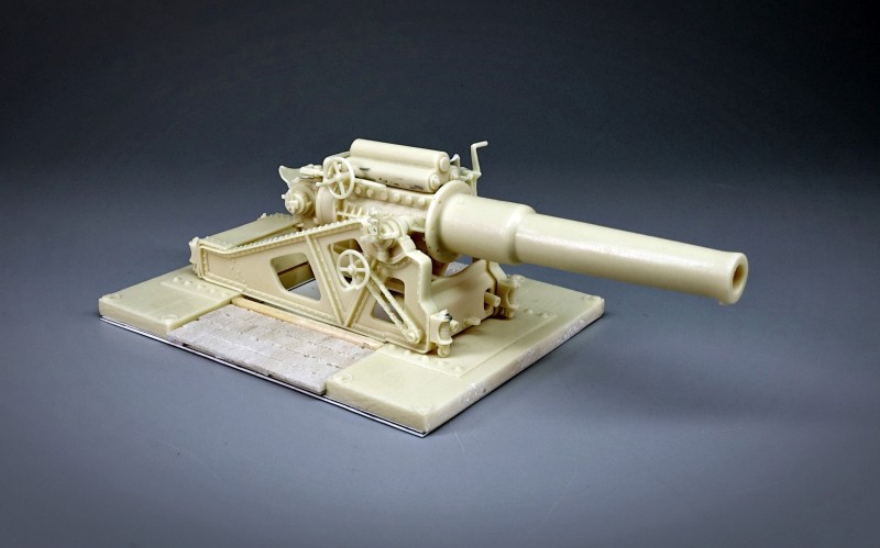 Italienische Haubitze &amp;quot;Obice da 305/17 su affusto Garrone&amp;quot;, GB Modelli ...