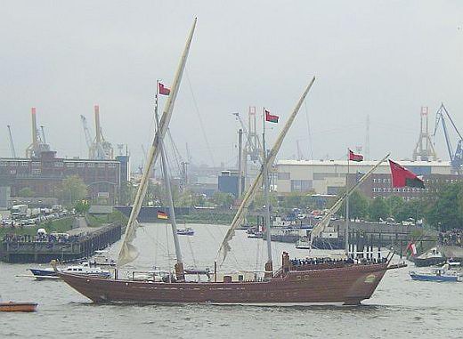 Zinat Al Bihaar, -Mast Dhau aus dem Sultanat Oman