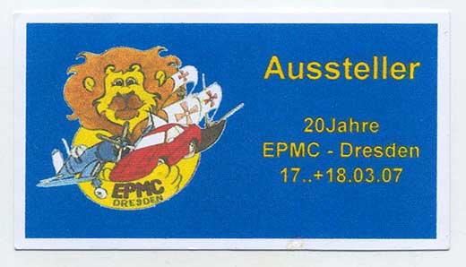 20 Jahre Erster Plastikmodellbauklub Dresden EPMC