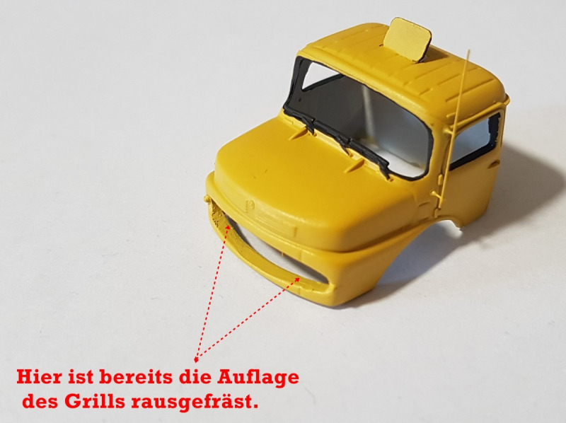Fahrerhaus nach meiner Korrektur