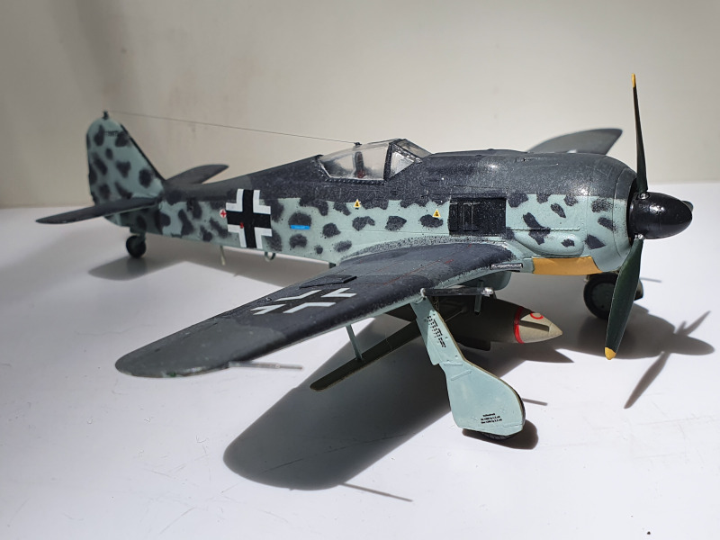 Fw 190 A-8 mit BV Hagelkorn