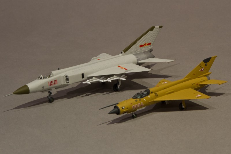 Vergleich zu einer MiG-21