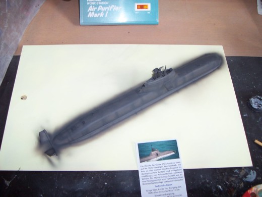 U-Boot Klasse 212A, Revell 1:72 von Alexander Jost
