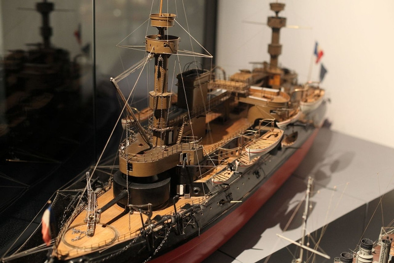 Ein in Brest ausgestelltes Modell (Quelle: Wikipedia Commons)