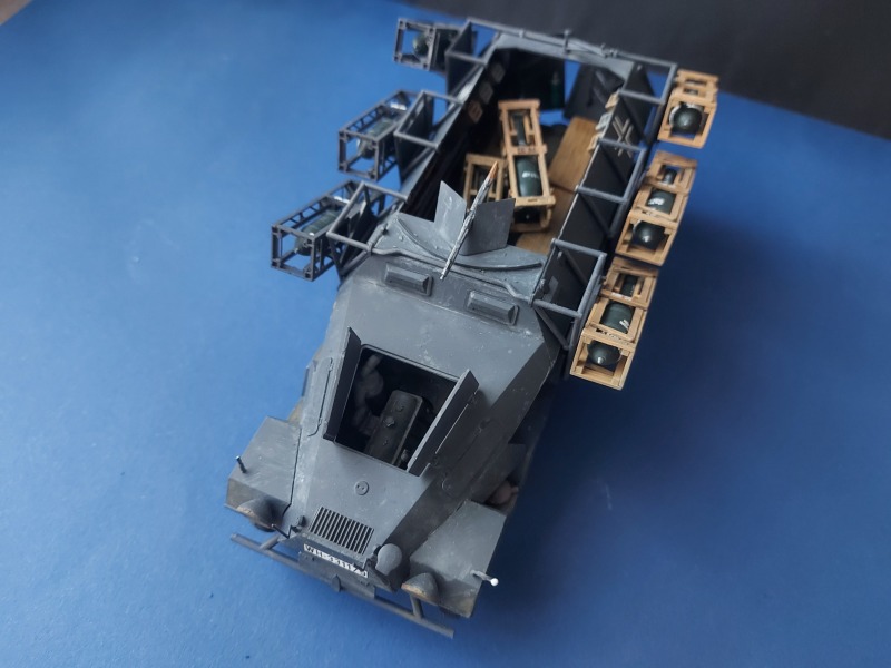 Mirage Hobby 35519 Stuka Zu Fuss Mit Wurfrahmen - Panzer Modellbausatz