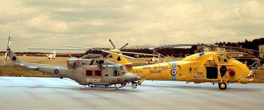 Westland Wessex HAR.Mk.2  &  Bell Griffin HAR.Mk.2