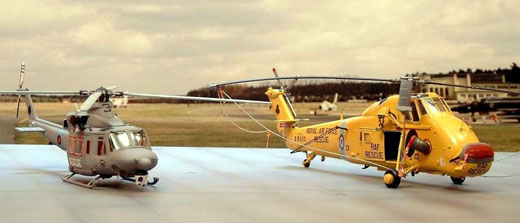 Westland Wessex HAR.Mk.2  &  Bell Griffin HAR.Mk.2