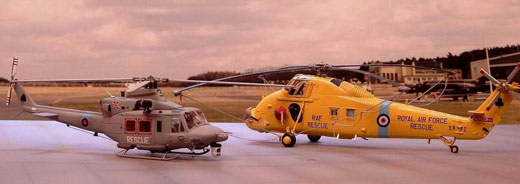 Westland Wessex HAR.Mk.2  &  Bell Griffin HAR.Mk.2