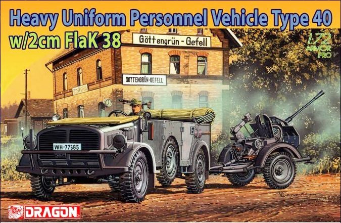 Blick auf das hervorragend gestaltete Bausatzcover des 1:72 Dragon Kits