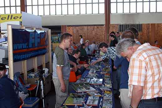 Der Stand des FFMC war besonders für alle Freunde des Maßstabs 1:72 äußerst sehenswert.