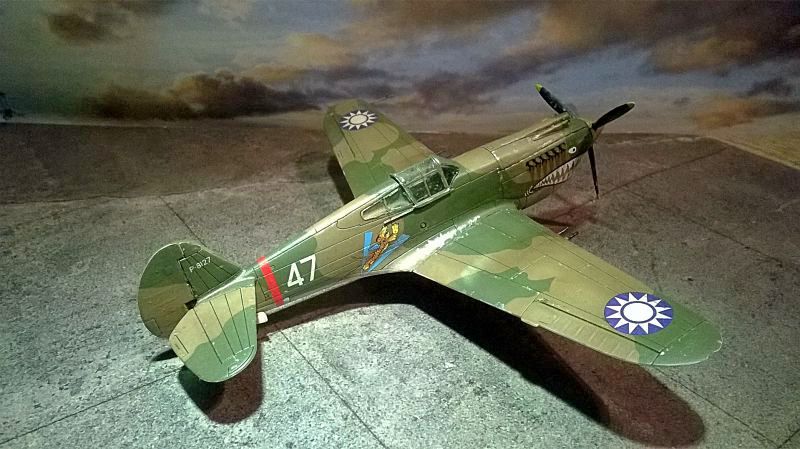 Curtiss P-40B Warhawk