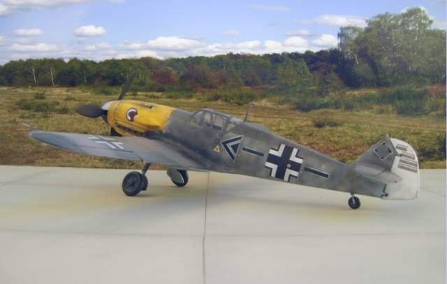 Modell Messerschmitt Bf 109F von Werner Mölders, Juni 1941 