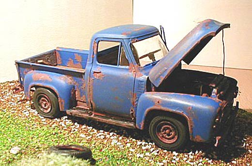 Scheunen Diorama