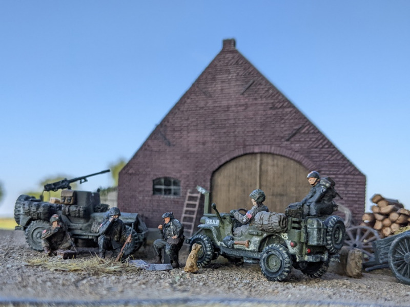 Nach der Landung der Alliierten in Frankreich wurden etliche Soldaten von ihren Einheiten getrennt