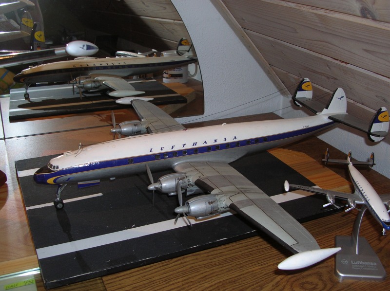 Lockheed L-1049H Super Constellation, Heller 1:72 von Wolfgang Warnholtz