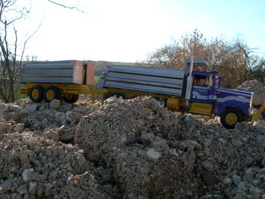 Kenworth W900 Dump Truck