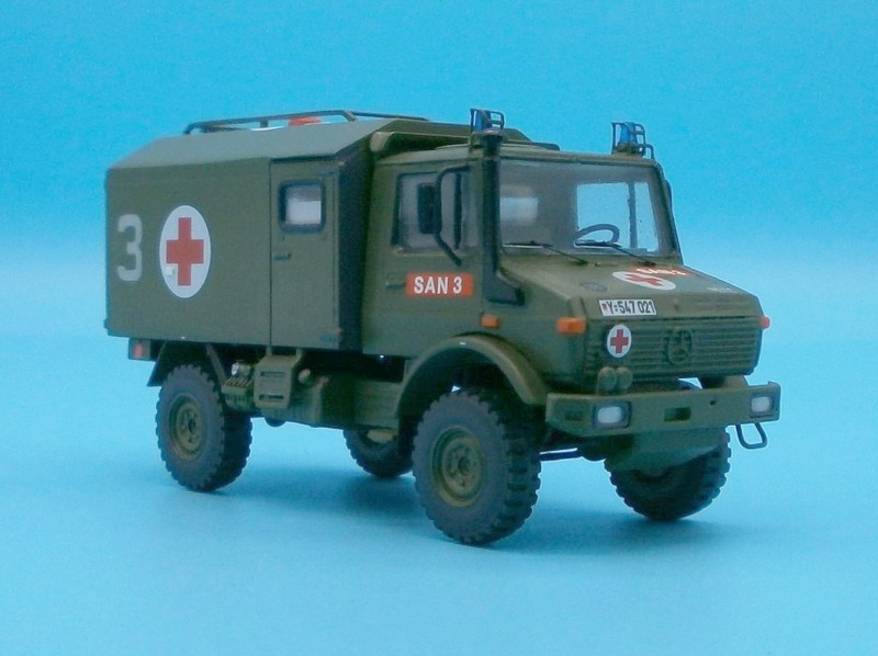 Kit Modello Militare UNIMOG U1300L 1:72 ACE – Camion 4x4 Della Seconda Guerra Mondiale, Da Montare E Dipingere