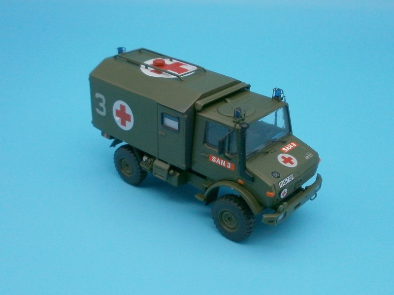 Kit Modello Militare UNIMOG U1300L 1:72 ACE – Camion 4x4 Della Seconda Guerra Mondiale, Da Montare E Dipingere