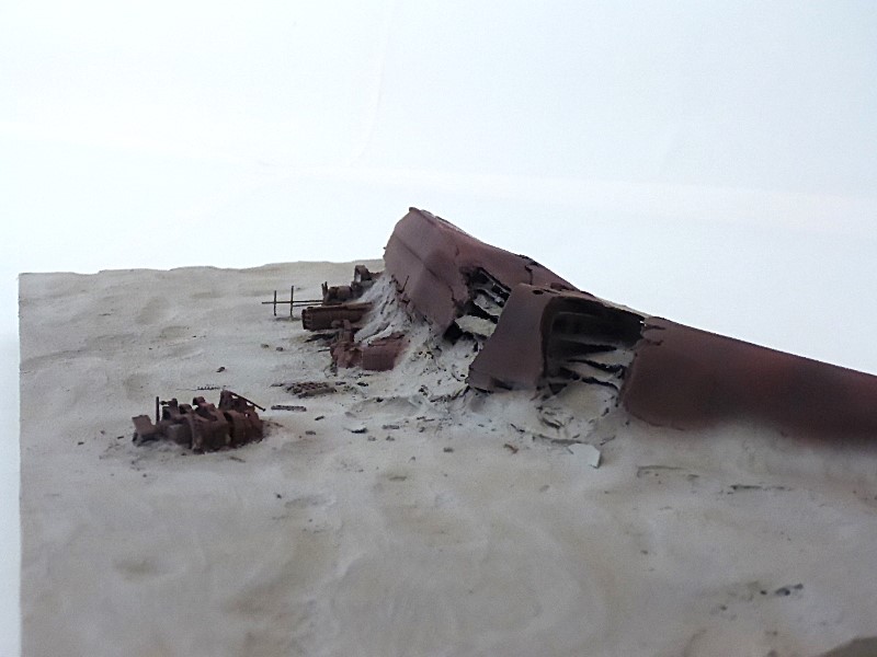 Das Wrack der IJN Fuso